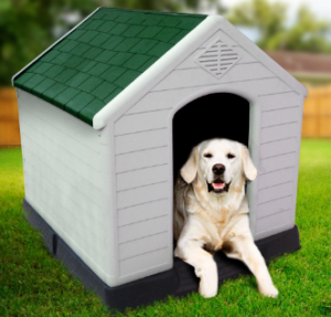 Vigor-Blinky - Caseta para perros, Beige,