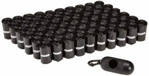 Bolsas para excrementos de para perro con dispensador y clip correa