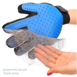 A un click para tomar un guante para perros,Guantes Cepillado ,limpiar,eliminar, pelo mascotas.